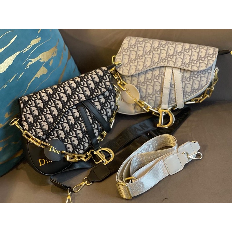 Tas dior sadle premium free 2 tali