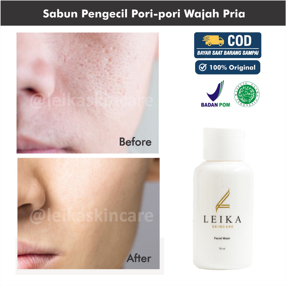 Sabun Muka Pria Pengecil Pori Pori Wajah Ampuh Bpom Sabun Komedo Dan Pori Pori Mengecilkan Pori Pori