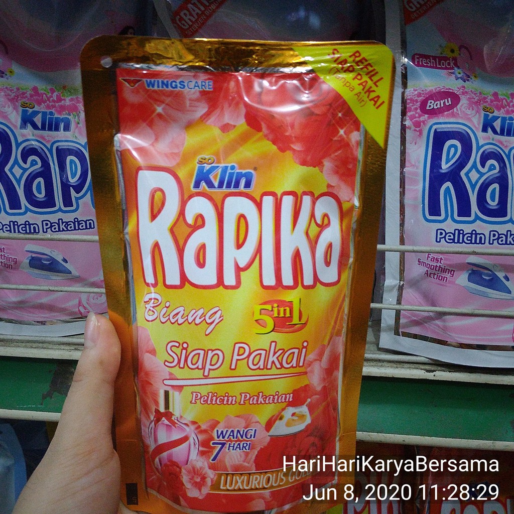 Paling Murah So Klin Rapika Biang Luxurious Gold Refill Pouch 250ml ez50dOmsQOy9OQ