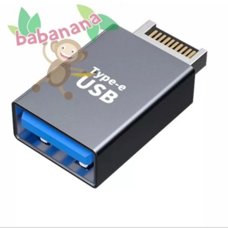 Usb type-e 3.1 to type A 3.0 motherboard pc converter adapter slot