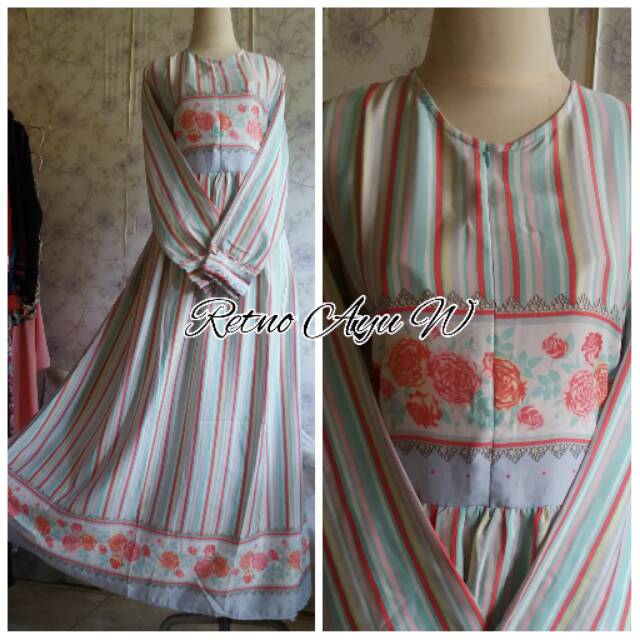 gamis lv ballodior umbrella jumbo xxl