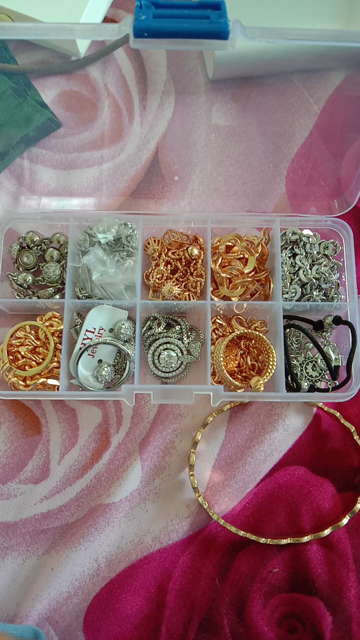 Kotak Plastic Kecil Sekat 10