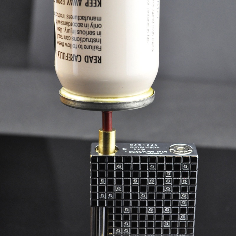 3 Pcs Kepala Adapter Isi Ulang Gas Butana Dapat Digunakan Kembali Untuk Dupont Ligne