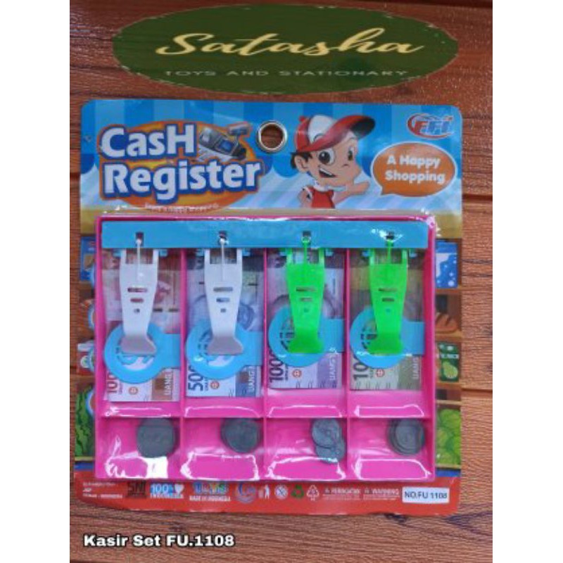 

Set mesin kasir cash register FU.1108