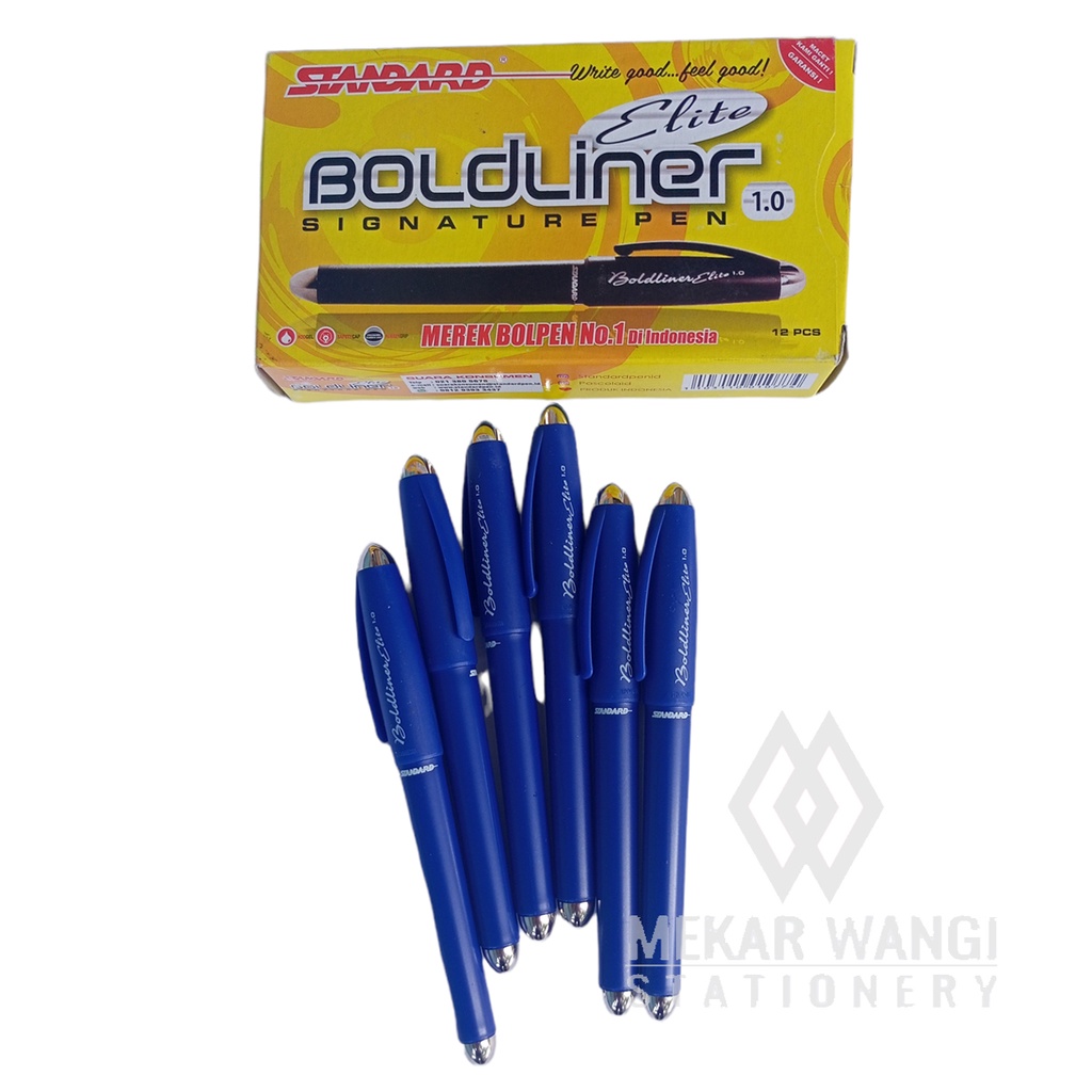 

Standard signature pen 1.0 Elite | Bolpen Standard Boldliner elite 1.0