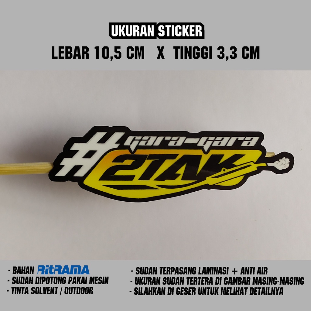 sticker 2 tak terbaru / sticker two stroke viral / sticker bebek goreng / sticker dua tak indonesia / sticker gara gara 2 tak / sticker rx king / sticker 2 tak / dua tak indonesia / sticker 2 tak lovers / sticker fiz r-#gara 2 tak nonholo