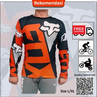 BAJU JERSEY SEPEDA MTB MOTOCROSS TRAIL KAOS  JERSEY 