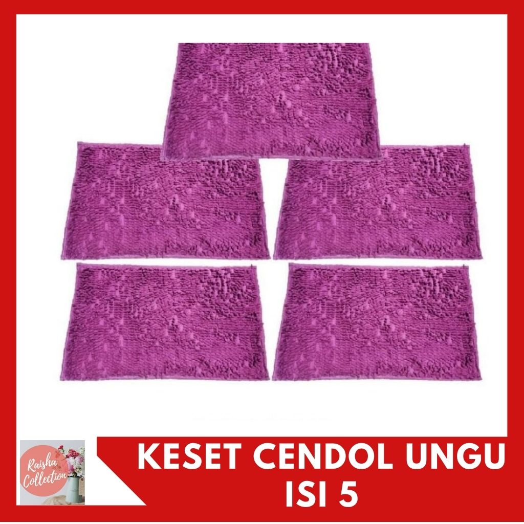 RC PAKET ISI LIMA KESET CENDOL DOFF WARNA UNGU