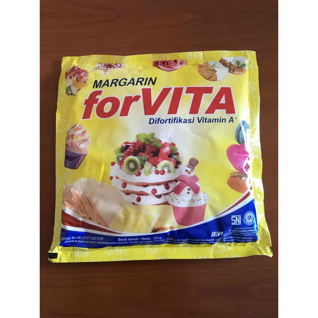 

Mentega Margarin forVITA 200 gr