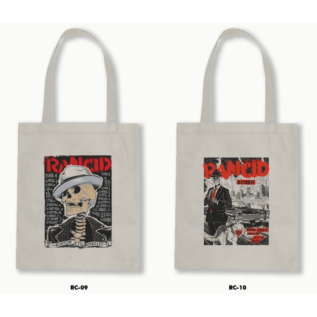 TOTE BAG BLACU - RANCID