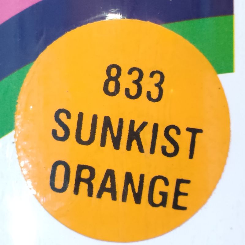 Pilok Pilox Cat Diton Sunkist Orange 833 Orange Jeruk 300cc Pilok Diton Pilox Diton Cat Diton 300cc