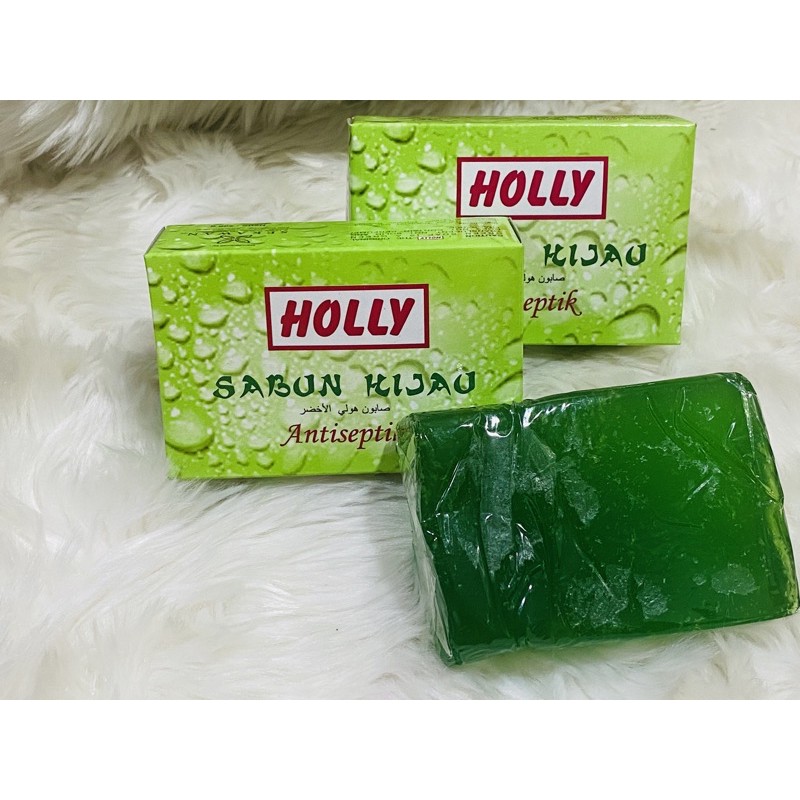 

sabun hijau antiseptik HOLLY 200gr HALAL Bpom original