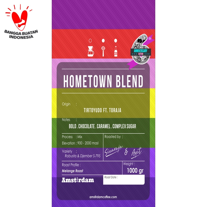 

MURAH Hometown Espresso Blend (1kg) - BIJI
