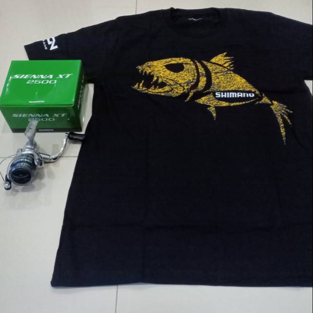 Paket murah Shimano sienna 2500 (bonus baju shimano)