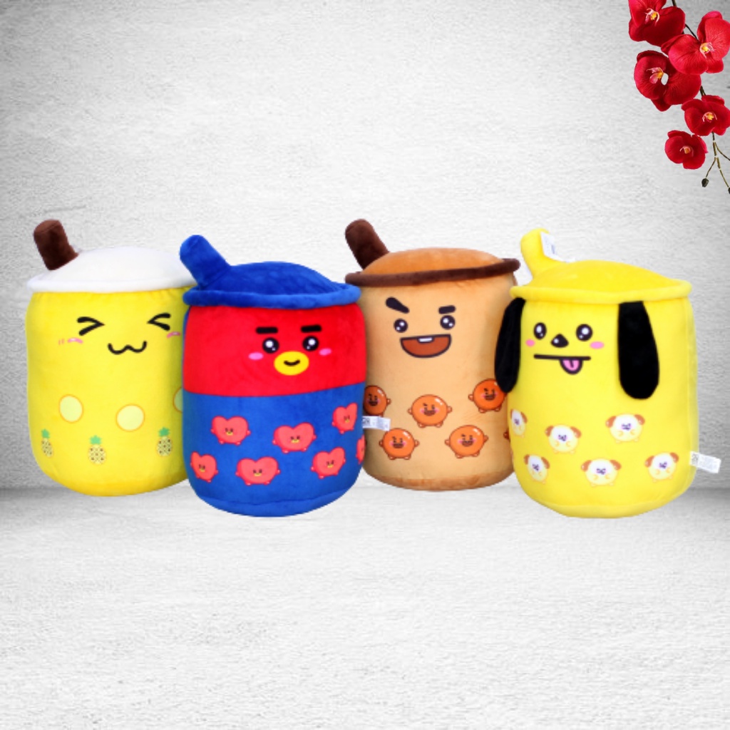 Boneka Boba Milk Tea - Boba BT21