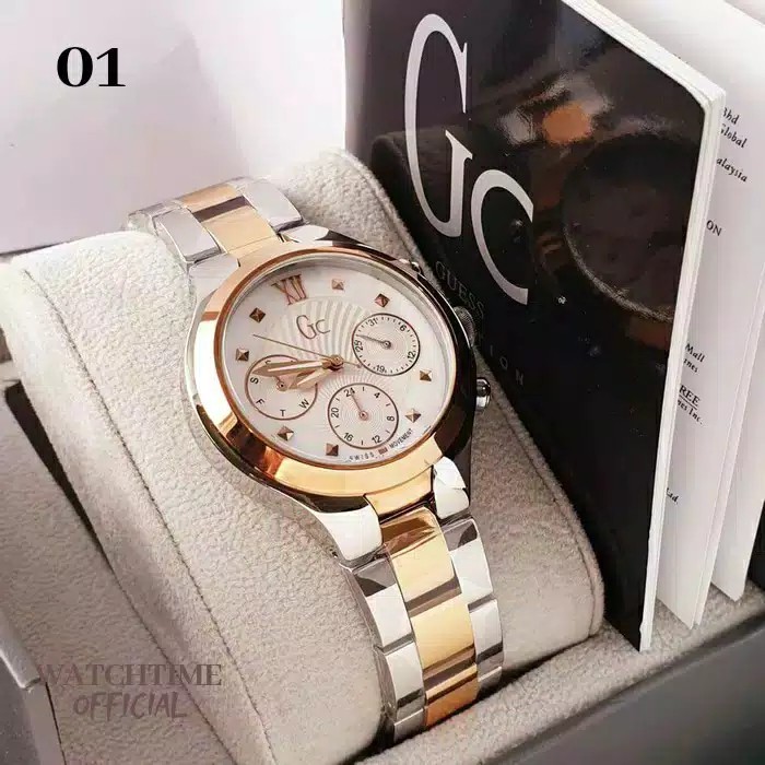 JAM TANGAN WANITA GUESS COLLECTION ORIGINAL JAM CEWEK WANITA GC 3002 ORI