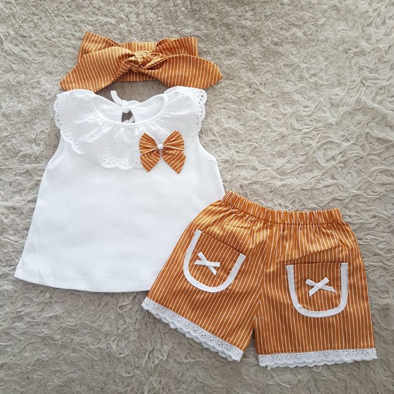 Cute baby set aloveforbaby baju bayi perempuan