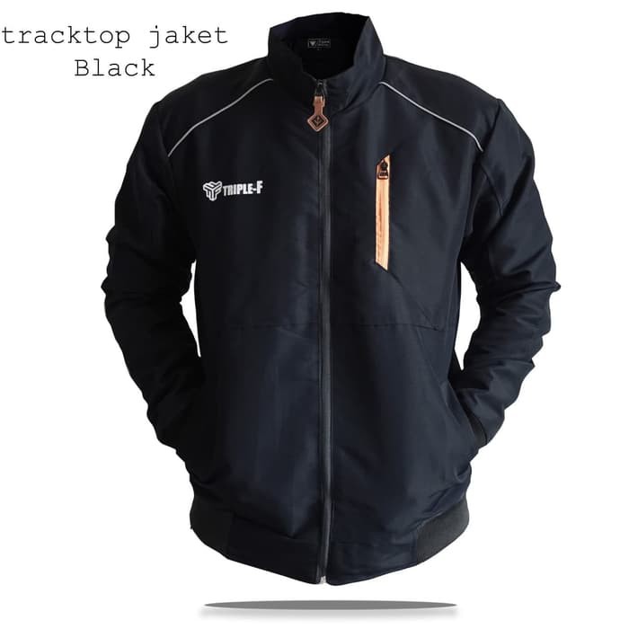 Import Original% Jaket Pria Pinochio - Coat Hitam Mantel Cowok F ZG113  Tracktop Waterproof Origina
