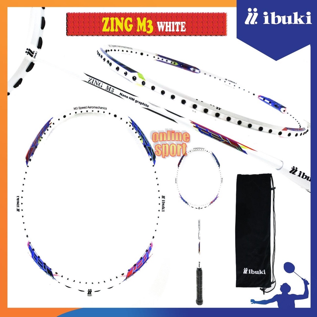 IBUKI Zing M3 Raket Badminton IBUKI Zing M3 (Original)