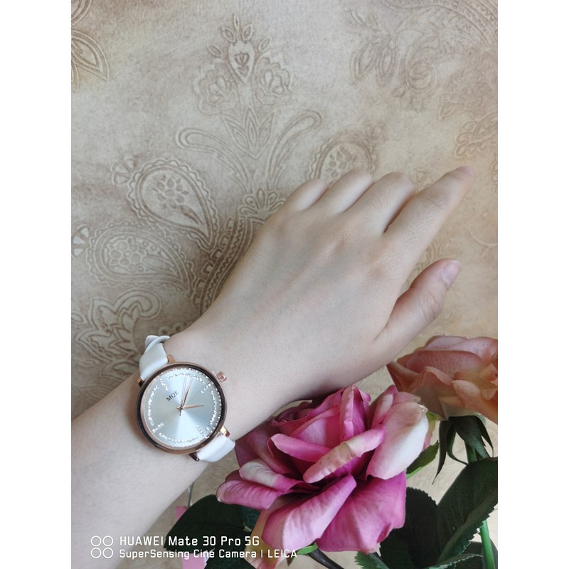 MQE Jam Tangan Wanita Fashion Leather Strap- SBW003