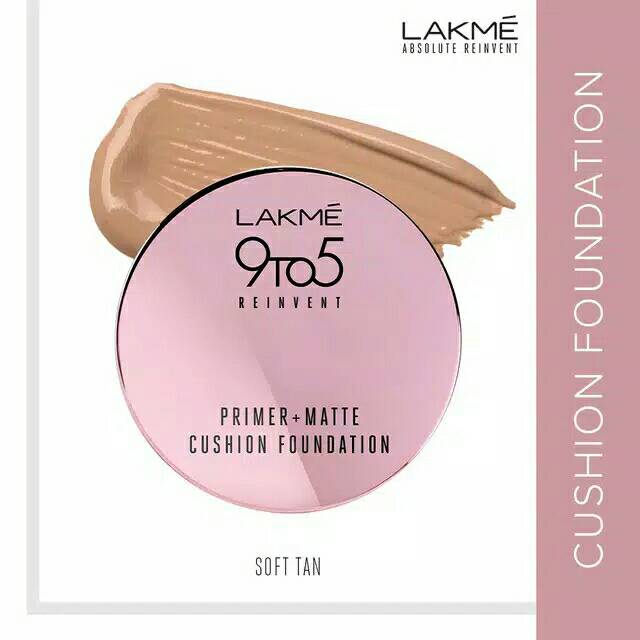 Lakme 9to5 Cushion Foundation - 06 Soft Tan