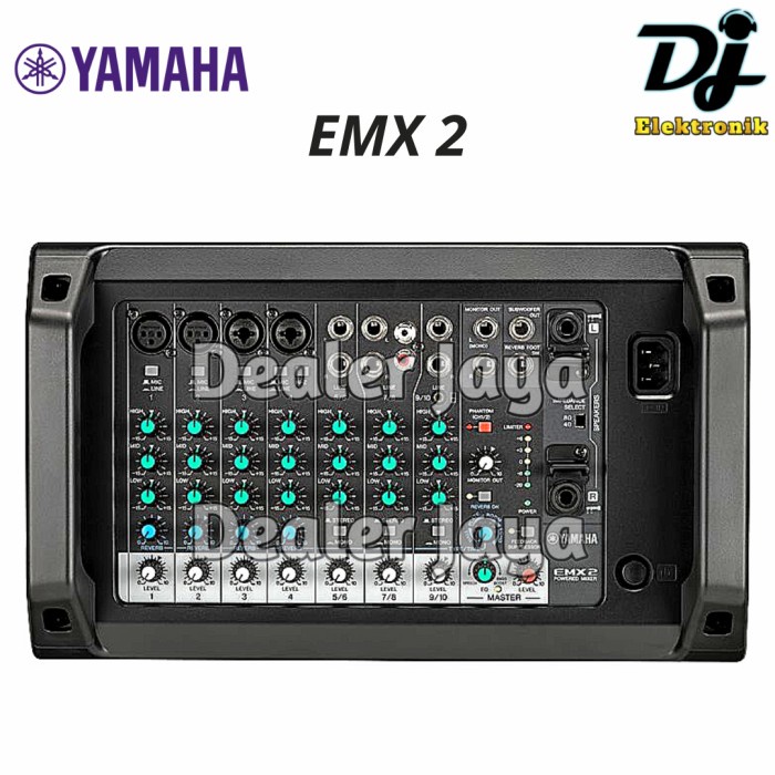 Power Mixer Yamaha EMX 2 / EMX2 - 10 channel