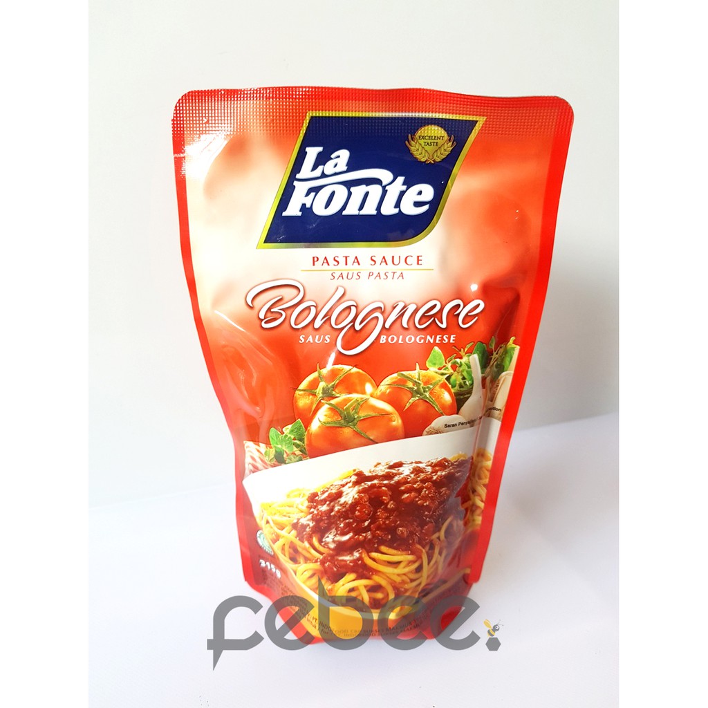 

La Fonte Sauce / Saos Bolognese / Bolognais Pouch 315g