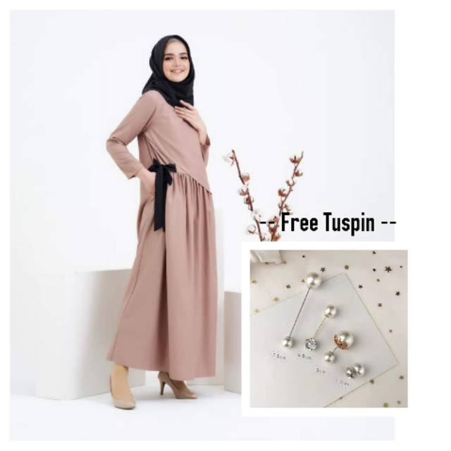 Kalea dress mocca by mabelle indonesia