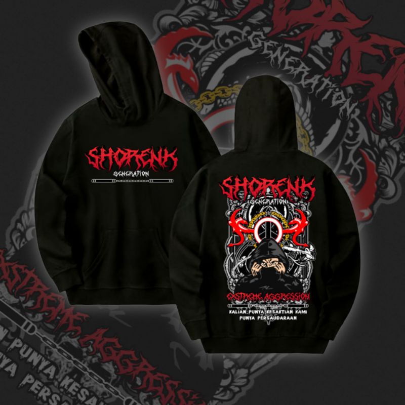 HOODIE PSHT SHORENK AGRESSION COD