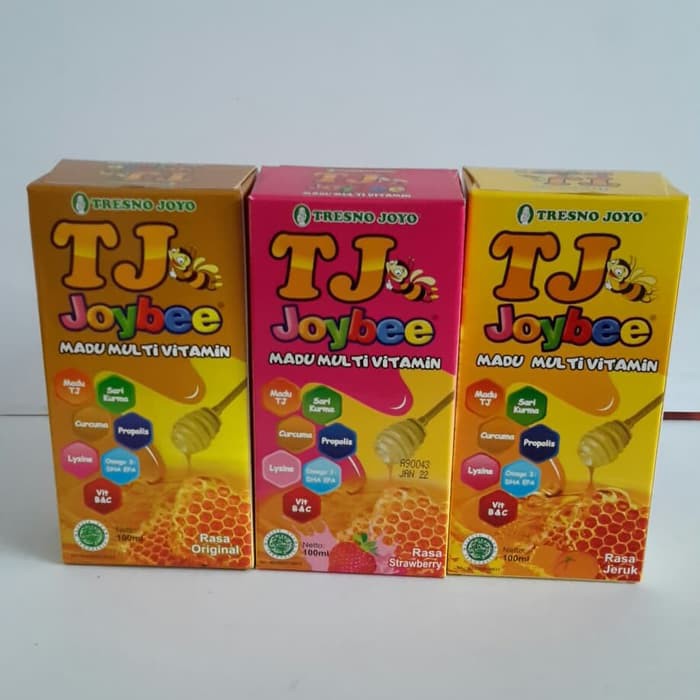 

Madu TJ Joybee / Madu Plus Multivitamin 100ml