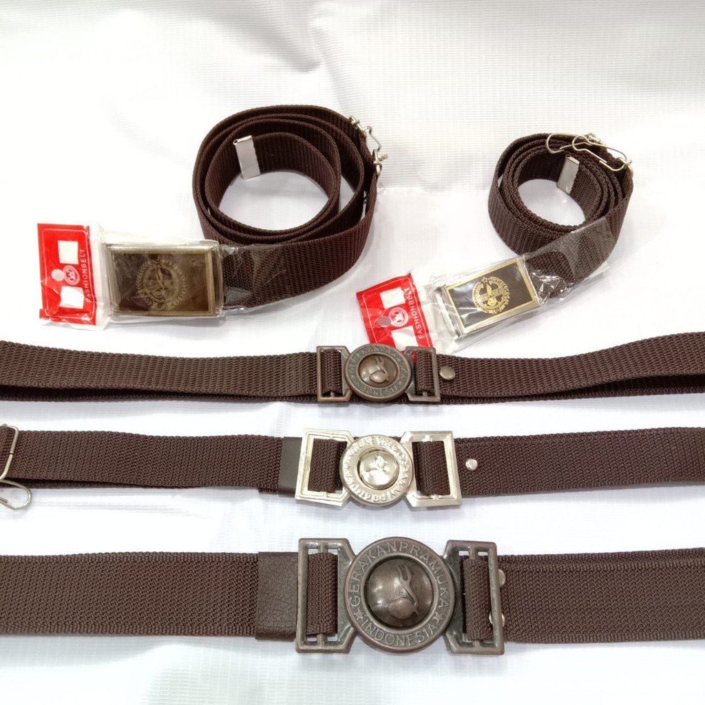 Gesper Sekolah | Ikat Pinggang Sekolah | Sabuk Sekolah | Gesper Pramuka | Gesper Nylon Pramuka