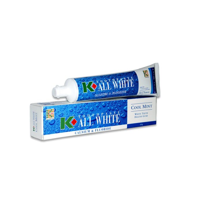 Produk K-Link All White Blue Cool Mint Toothpaste (Pasta Gigi)