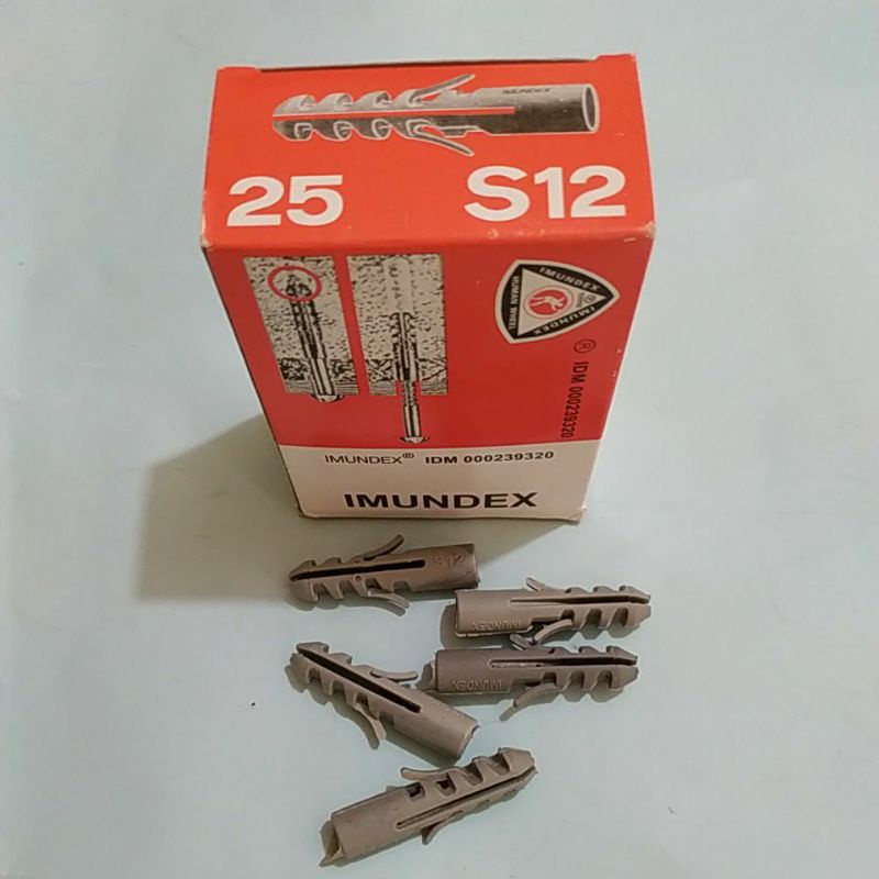 Pengunci skrup no 12, harga 1 kotak ( 25 biji)