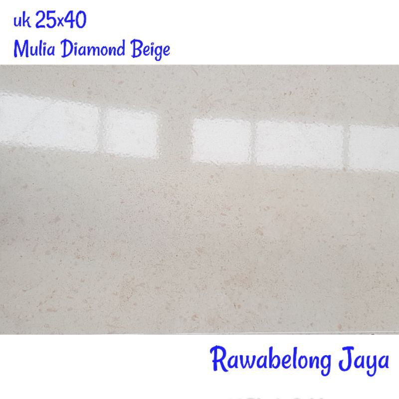 Keramik 25x40 Mulia Diamond Beige