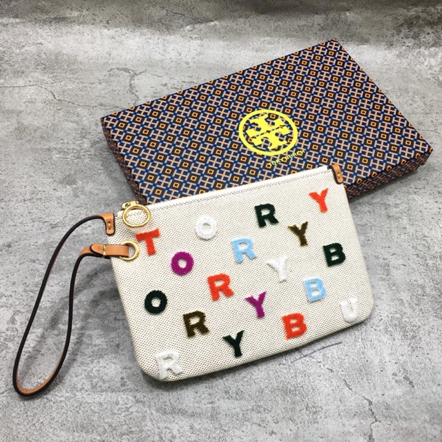 Tory Burch Perry Fil Coupe Wristlet