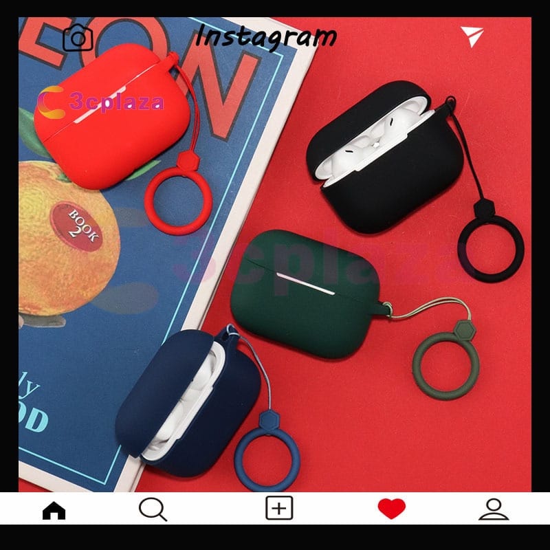 Soft Case Silicone for Baseus W3 Tws Earphone 360° full protection, Casing Pelindung Tahan Benturan,