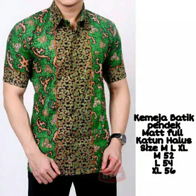 Kemeja Batik Pria Distro Ppbtk07 Wsa04 Kemejapria/kemejabatik/batikmurah Hrb026 Batik Notoarto230