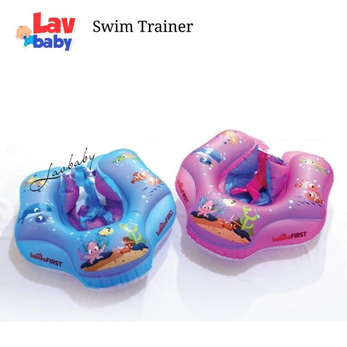 Babiesfirst Ban renang bayi anak pelampung inflatable - Pink