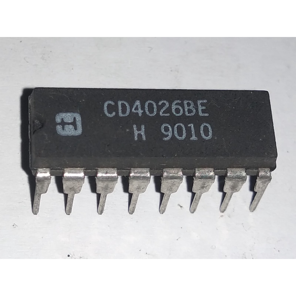 IC CD4026BE CD 4026 BE Counter Divider Decade Logic 16-DIP