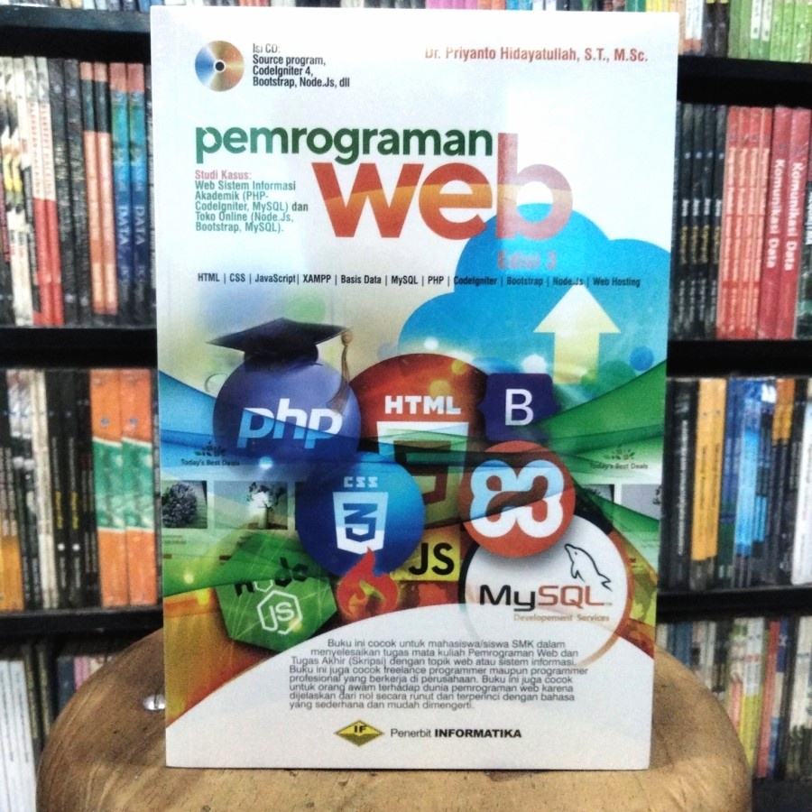 Jual Terbaru Buku Pemrograman Web Edisi 3 + CD | Shopee Indonesia