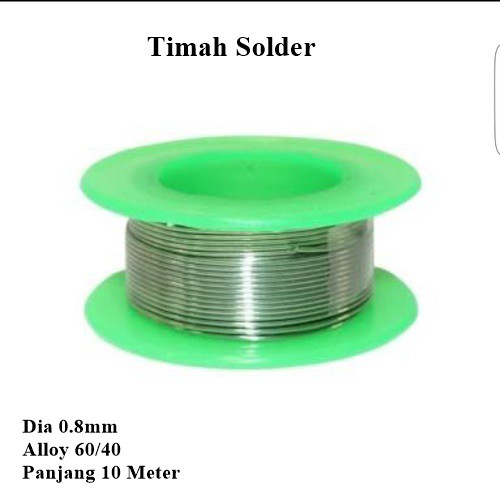 Kawat Timah Solder 10Meter KAWAT SOLDER