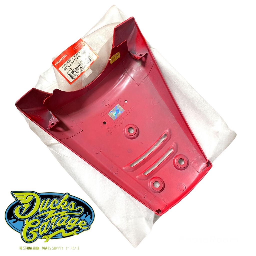 Cover Dasi Tameng Dada Depan Honda Supra X Original Merah