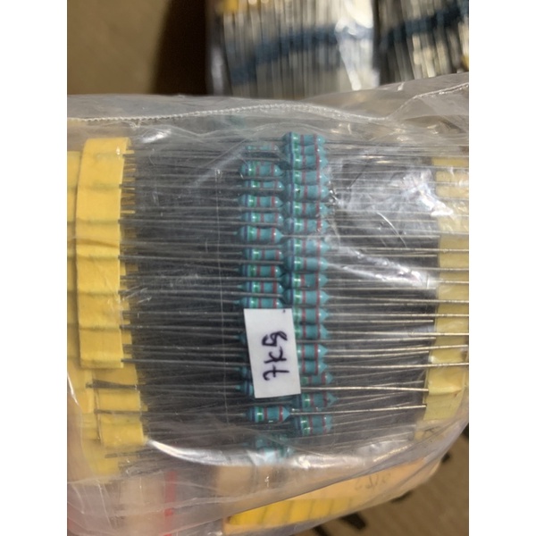 Resistor 7K5 7,5K 7.5K 1/4watt 1% original taiwan high precission