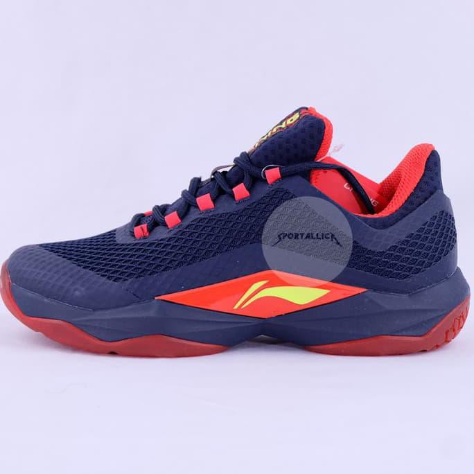 Sepatu Badminton Li-Ning / Lining Shadow Aytn065 Space Blue