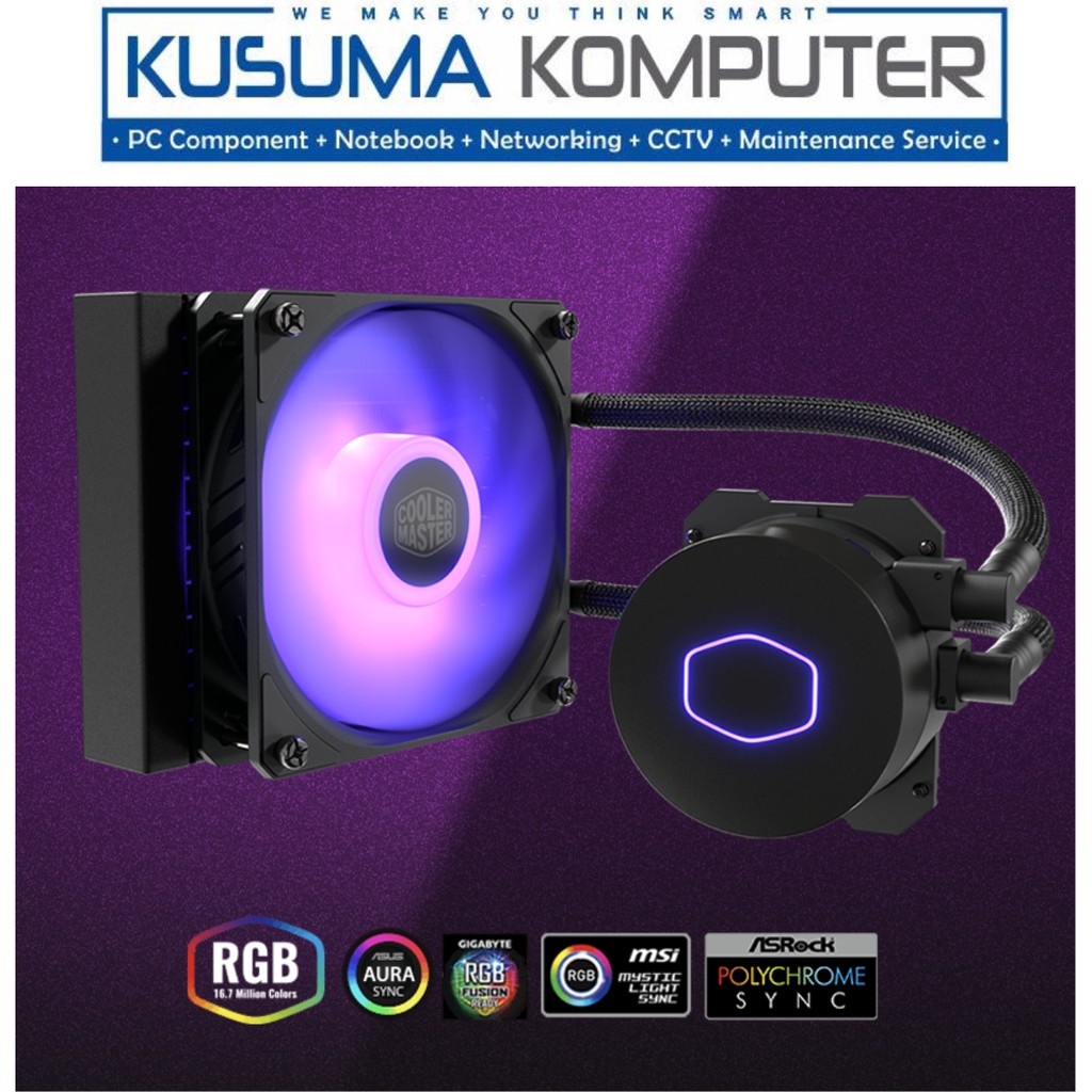 Cooler Master MasterLiquid ML120L RGB V2 CPU Liquid Cooler