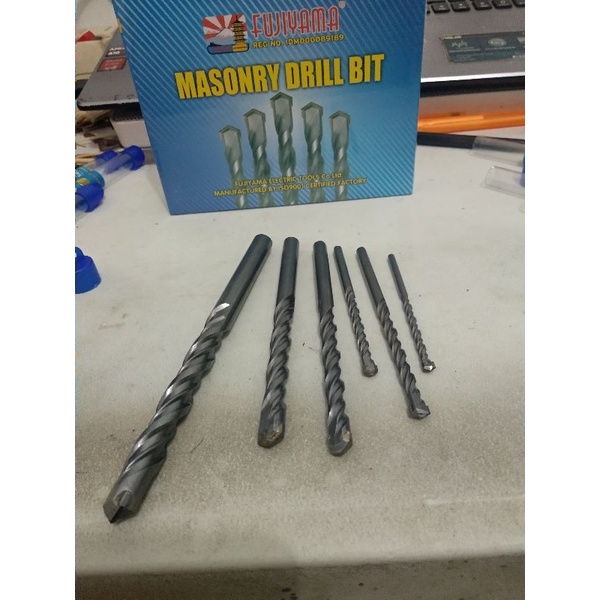 Paket Mata Bor Beton dan tembok isi 6 pcs / Paket mata bor mansonry Drill Bits isi 6