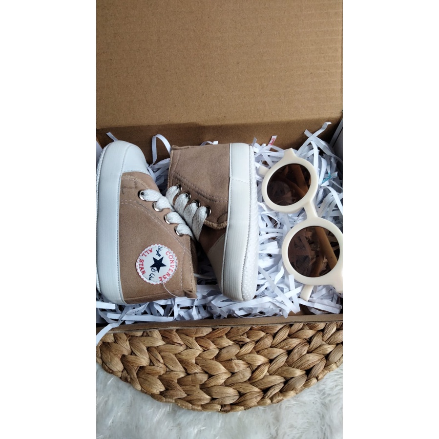 HAMPERS LAHIRAN BAYI LAKI LAKI PREMIUM KADO LAHIRAN-Coklat7
