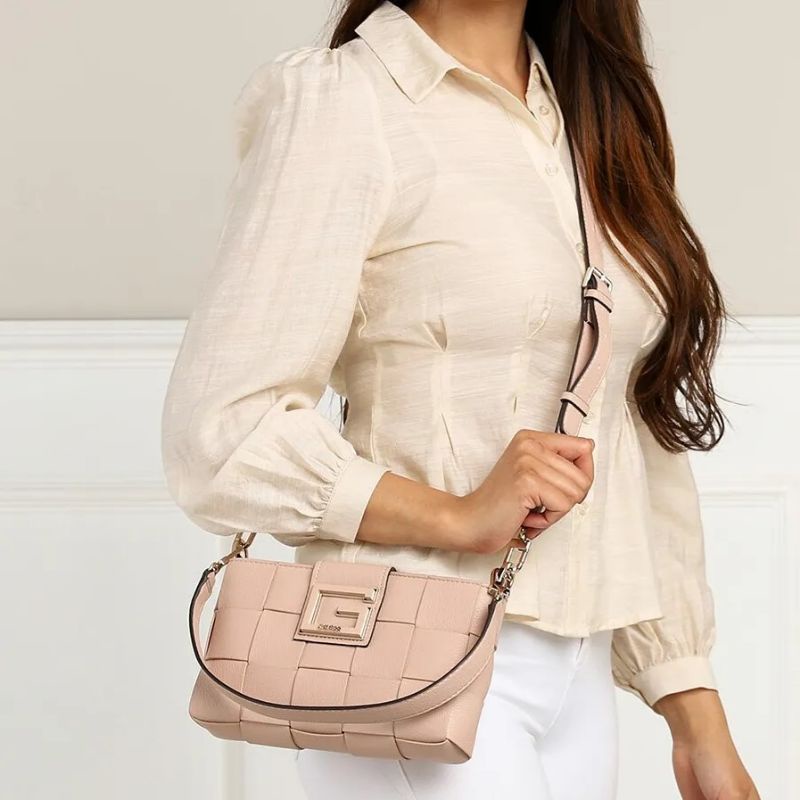 10.10 SALE | GUESSS Liberty City Top Zip Shoulder Bag 