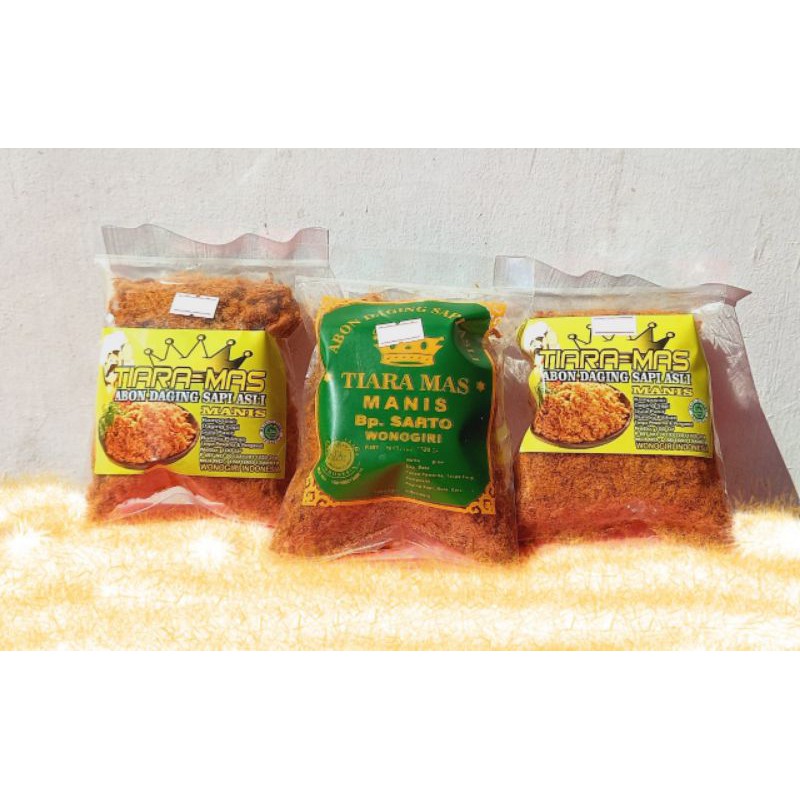 

ABON DAGING SAPI MANIS 100gr .ENAK asli wonogiri