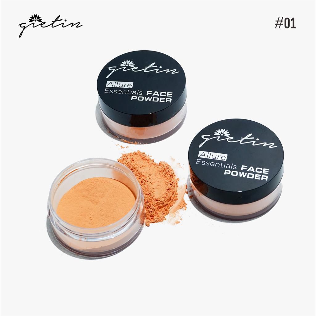 ASK Gietin Allure Essentials Face Powder Loose Powder Bedak Tabur FACE GT06 ORIGINAL BPOM